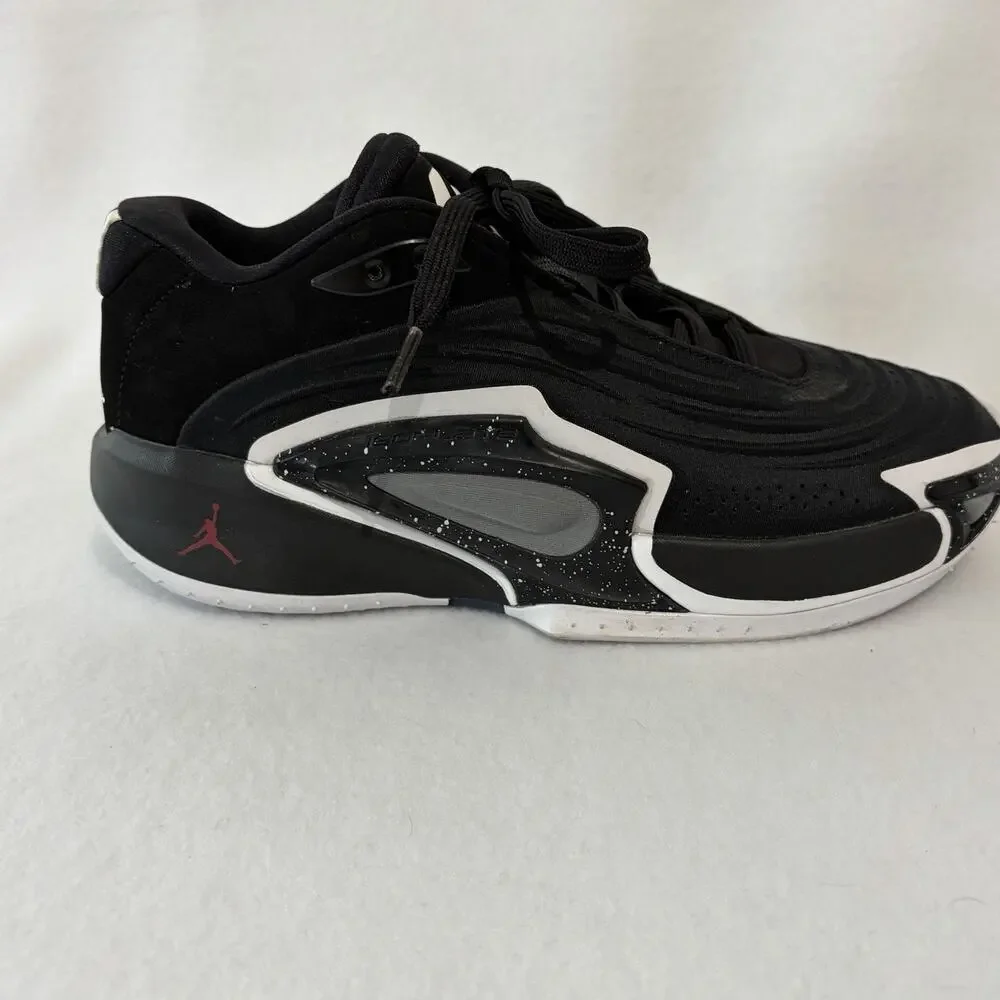 Jordan Nike Luka 3 Air Black White Basketball Shoes Mens Size 7.5 Mid Top